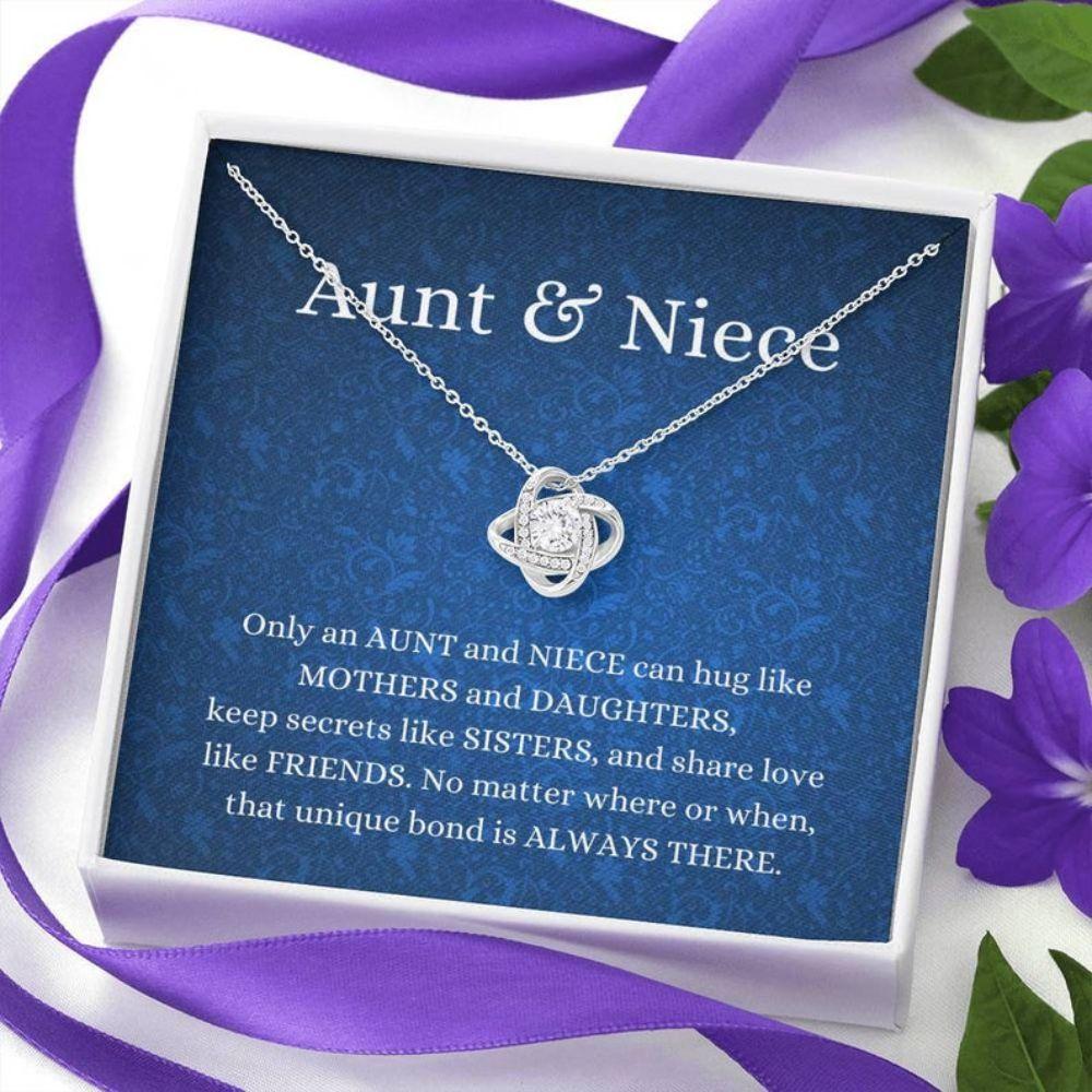 Aunt Niece Necklace, Aunt Niece Gift, Aunt Niece Jewelry, Aunt Niece Q –  HeartQ